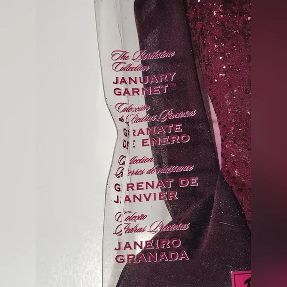 2002 January Garnet Barbie Doll The Birthstone Collection - Picture 4 of 12